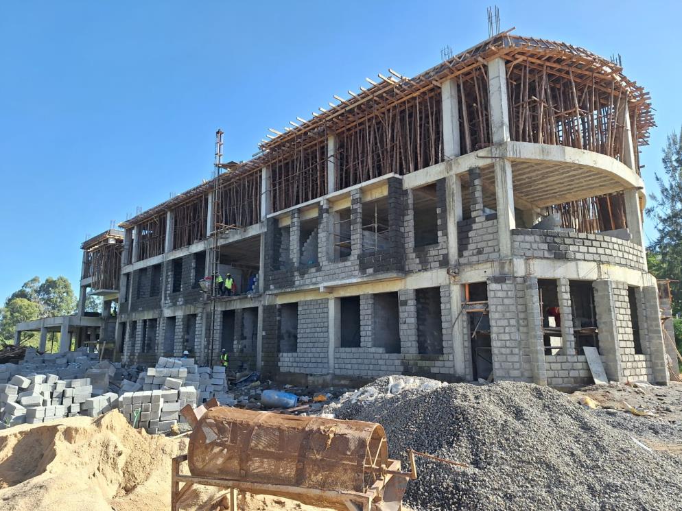 Pediatric cancer hospital structural construction