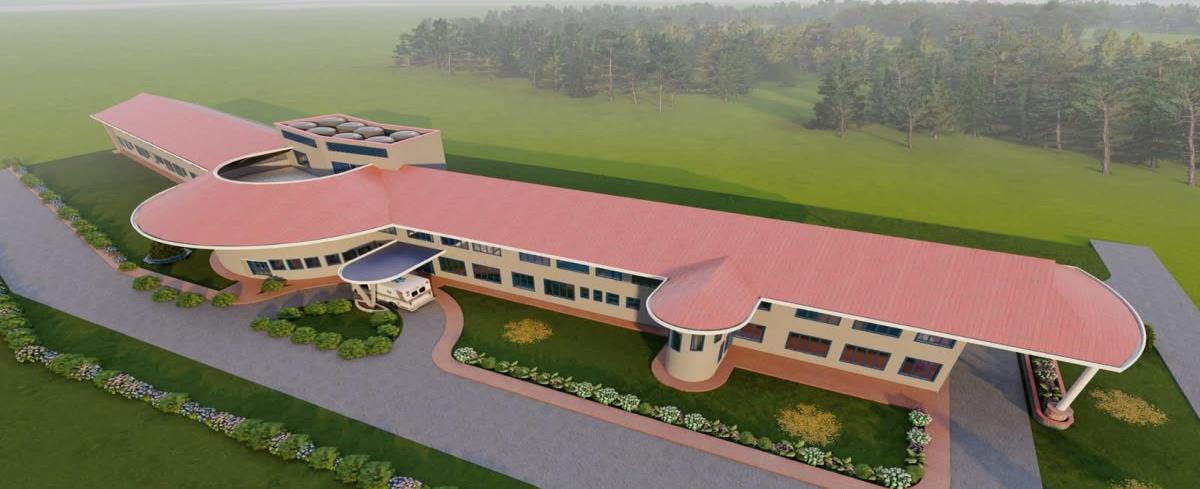 Healthcare facility architectural concept