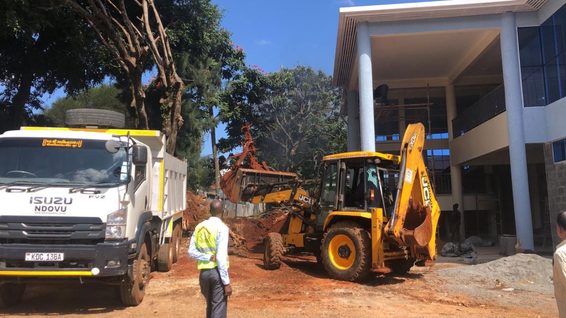 MTRH MRI Centre plant and structural works