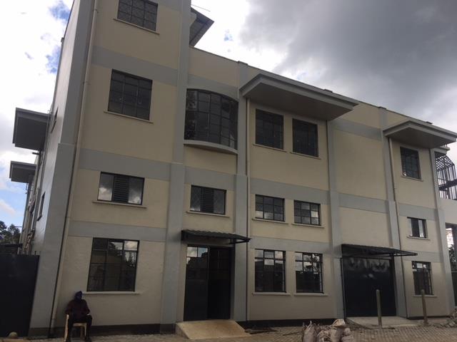 Navin Maru commercial building completed facade