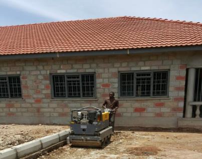 Residential bungalow masonry and roofing works
