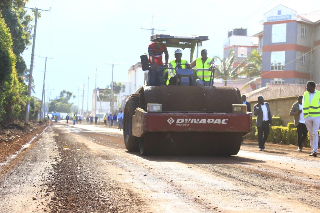 Krystalline Salt industrial road and warehouse works