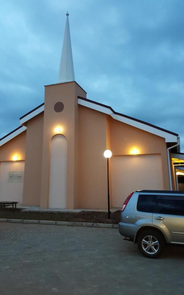 Completed church and community facility