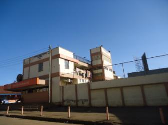 Commercial bank and office development