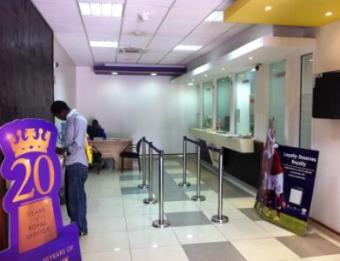 Imperial Bank Eldoret branch interior fit-out