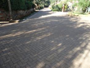 Elgon View private cabro access road